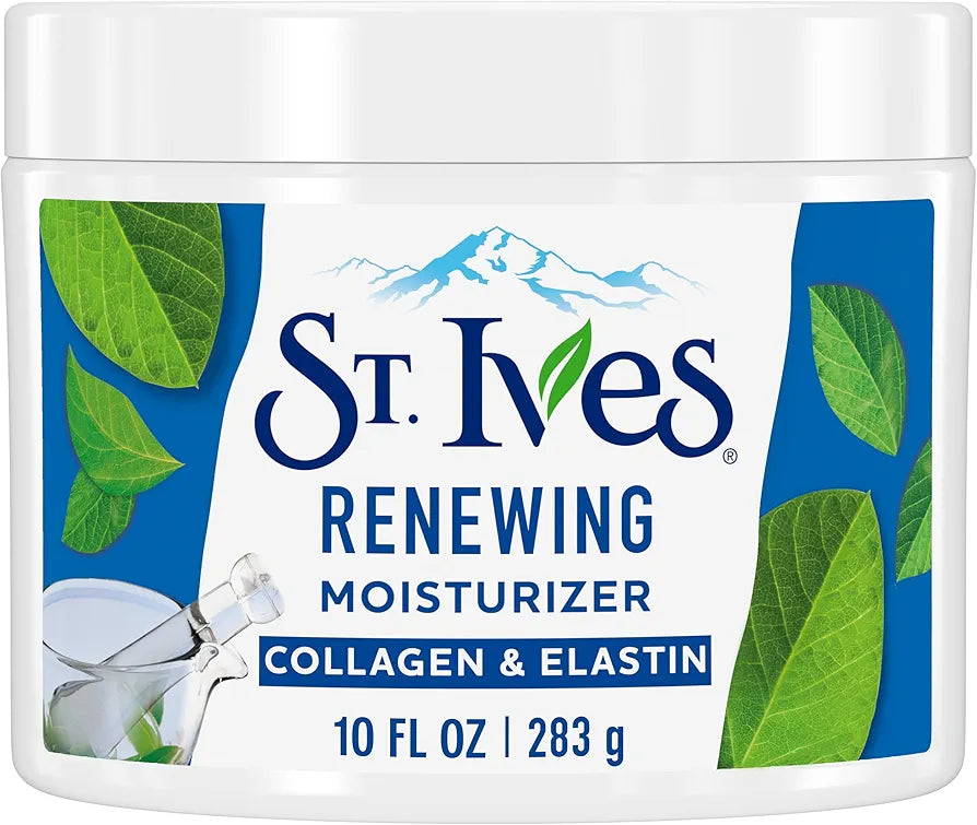 St. ives facial moisturizer renewing skin collagen & elastin, 283 g